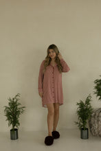 Load image into Gallery viewer, Women&#39;s Bamboo Sleeping Dress | Red Gingham