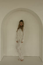 Load image into Gallery viewer, Long Sleeve Women&#39;s Bamboo Pajamas | Candy Cane