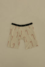 Load image into Gallery viewer, Men&#39;s Bamboo Boxers (3 Pack) Red Gingham, Candy Cane &amp; Santa Checkerboard