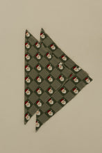 Load image into Gallery viewer, Bamboo Bandana | Santa Checkerboard