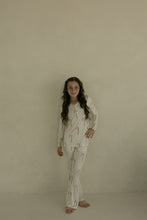 Load image into Gallery viewer, Pre-Teen Flare Bamboo Pajamas | Candy Cane