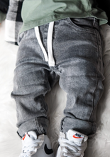 Load image into Gallery viewer, Grey Wash Denim