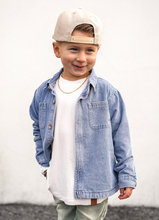 Load image into Gallery viewer, Oversized Bamboo Tee - White