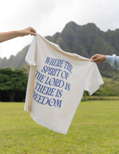 Load image into Gallery viewer, Spirit of the Lord Unisex Tee
