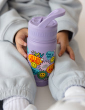 Load image into Gallery viewer, Sticker Collage Kids Water Bottle