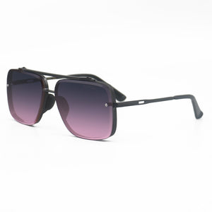 Bella Faded Purple and Pink - Tangle Free Aviator Sunglasses