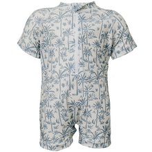 Load image into Gallery viewer, Palm Tree Zipper Swimsuit