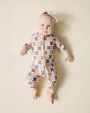 Load image into Gallery viewer, Bamboo Zip Romper | Xoxo