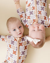 Load image into Gallery viewer, Bamboo Zip Romper | Xoxo