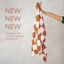 Load image into Gallery viewer, Berry Check | XS Plush Blanket
