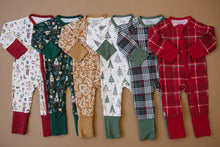 Load image into Gallery viewer, Red Nutcracker Bamboo Zipper