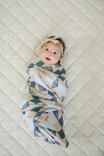 Load image into Gallery viewer, Patchwork Print Muslin Swaddle Blanket