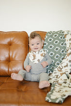 Load image into Gallery viewer, Outlaw Cowboy Classic Muslin Bib