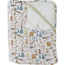Load image into Gallery viewer, Camping Trip Bamboo Fleece Quilt