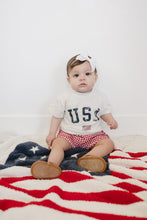 Load image into Gallery viewer, American Flag Plush Blanket