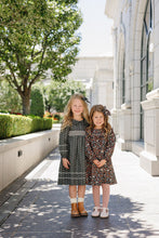 Load image into Gallery viewer, Tulip Smocked Peter Pan Collar Dress