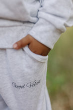 Load image into Gallery viewer, Good Vibes Quarter Zip French Terry Set