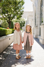 Load image into Gallery viewer, Pink Pointelle Button Down Cardigan