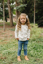 Load image into Gallery viewer, Cherry Pointelle Long Sleeve Tee