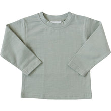 Load image into Gallery viewer, Sage Long Sleeve Cotton Tee