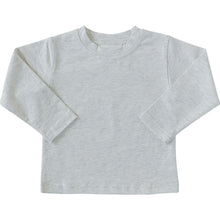 Load image into Gallery viewer, Heather Grey Long Sleeve Cotton Tee