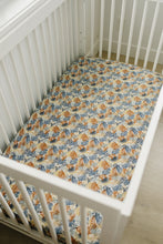 Load image into Gallery viewer, Paradise Palms Muslin Crib Sheet