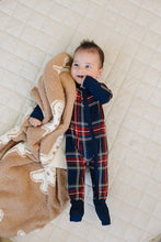 Load image into Gallery viewer, Gingerbread Plush Blanket