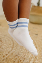 Load image into Gallery viewer, Crew Socks Striped 3 Pack