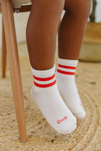 Load image into Gallery viewer, Crew Socks Striped 3 Pack