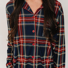 Load image into Gallery viewer, Adult Christmas Plaid Pajama Set