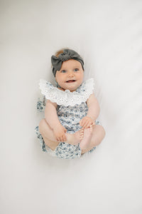 Blue Blossom Bubble Romper