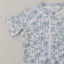 Load image into Gallery viewer, Palm Tree Zipper Swimsuit