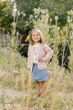 Load image into Gallery viewer, Pink Pointelle Button Down Cardigan