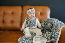 Load image into Gallery viewer, Liberty Floral + Coastal Plaid Lace Muslin Quilt