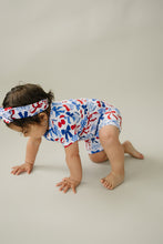 Load image into Gallery viewer, Bamboo Shorts Set | Red-White &amp; Bows