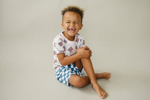 Cargo Shorts Set | Patriotic Vibes