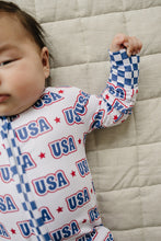 Load image into Gallery viewer, Bamboo Zip Romper  | USA
