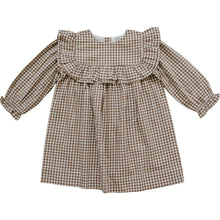 Load image into Gallery viewer, Gingham Ruffle Dress