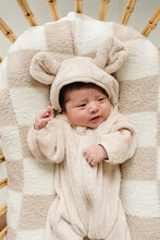 Load image into Gallery viewer, Fleece Bear Hooded Zipper