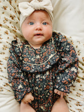 Load image into Gallery viewer, Midnight Meadow Romper