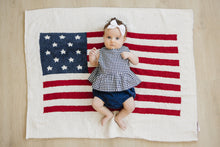 Load image into Gallery viewer, American Flag Plush Blanket