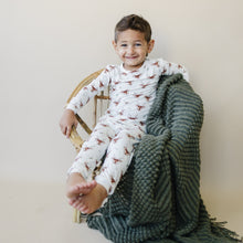 Load image into Gallery viewer, Reindeer Games 2pc Bamboo Pajamas