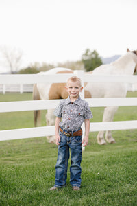 Paisley Button Up Shirt