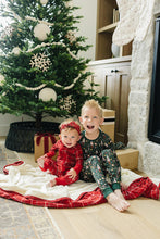Load image into Gallery viewer, Red Plaid Bamboo Zipper