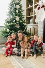 Load image into Gallery viewer, Red Plaid Bamboo Zipper