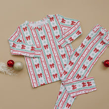 Load image into Gallery viewer, Bamboo Two Piece Set | Retro Candy Cane