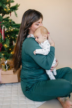 Load image into Gallery viewer, Tiny Trees Ribbed Bamboo Zippy Romper