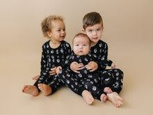Load image into Gallery viewer, Bamboo Zip Romper | Skelly Vibes