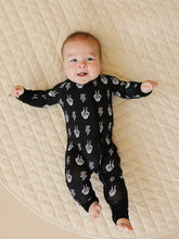 Load image into Gallery viewer, Bamboo Zip Romper | Skelly Vibes