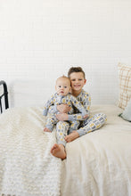 Load image into Gallery viewer, Dusty Blue Bunny Bamboo Cozy Set